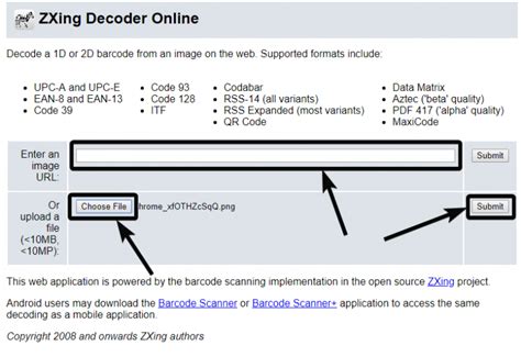 zxing decoder online